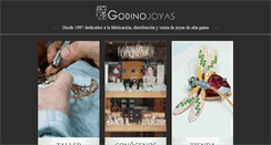 Desktop Screenshot of godinojoyas.com